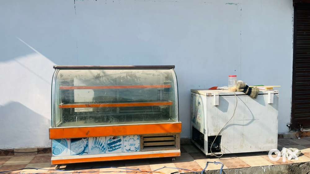 Deep freezer and counter available