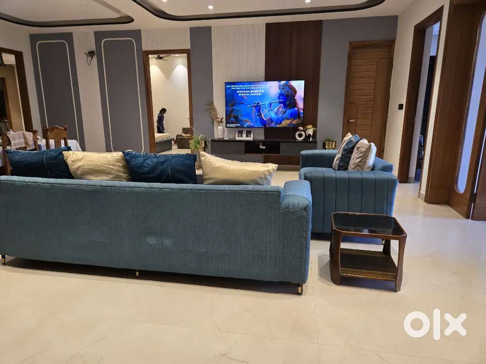 7 seater sofa + center table