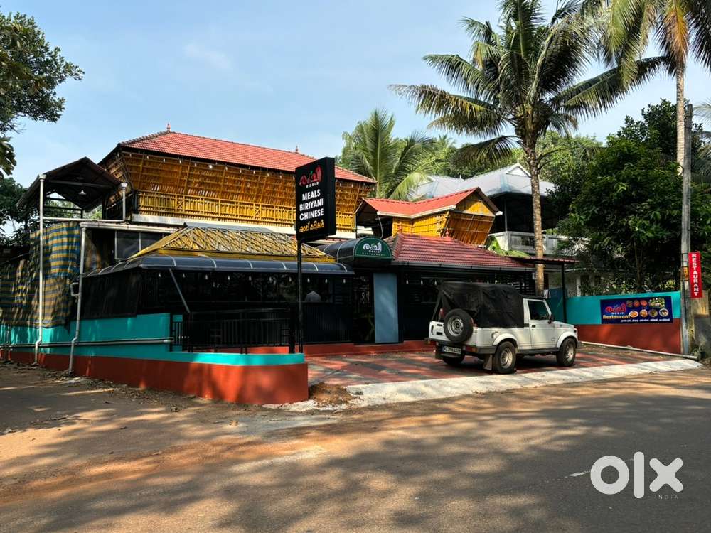 Newly build restaurant for sale in Mulamthuruthy