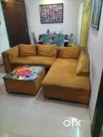 Sofa Set with Center Table