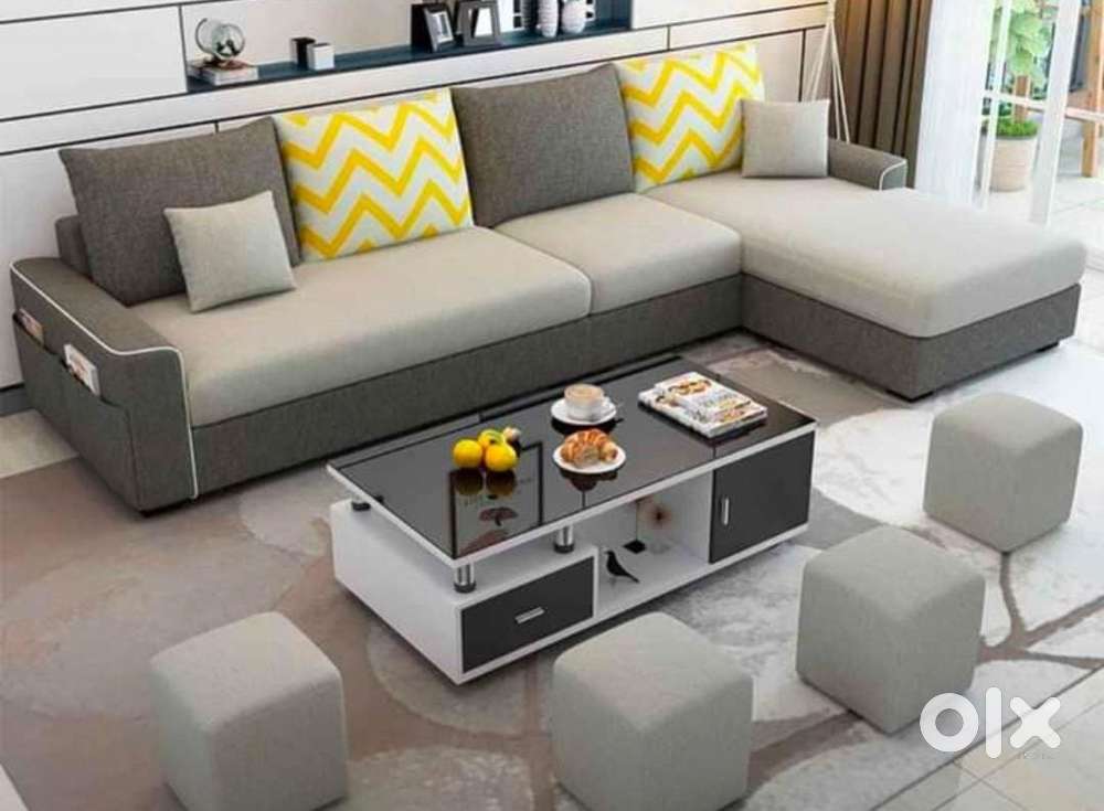 New best quality L shape sofa set get at factory price