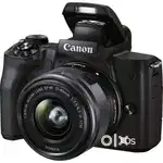 Canon M50 Mark II 15-45mm f3.5-6.3 is STM Digital Zoom Camera (Black