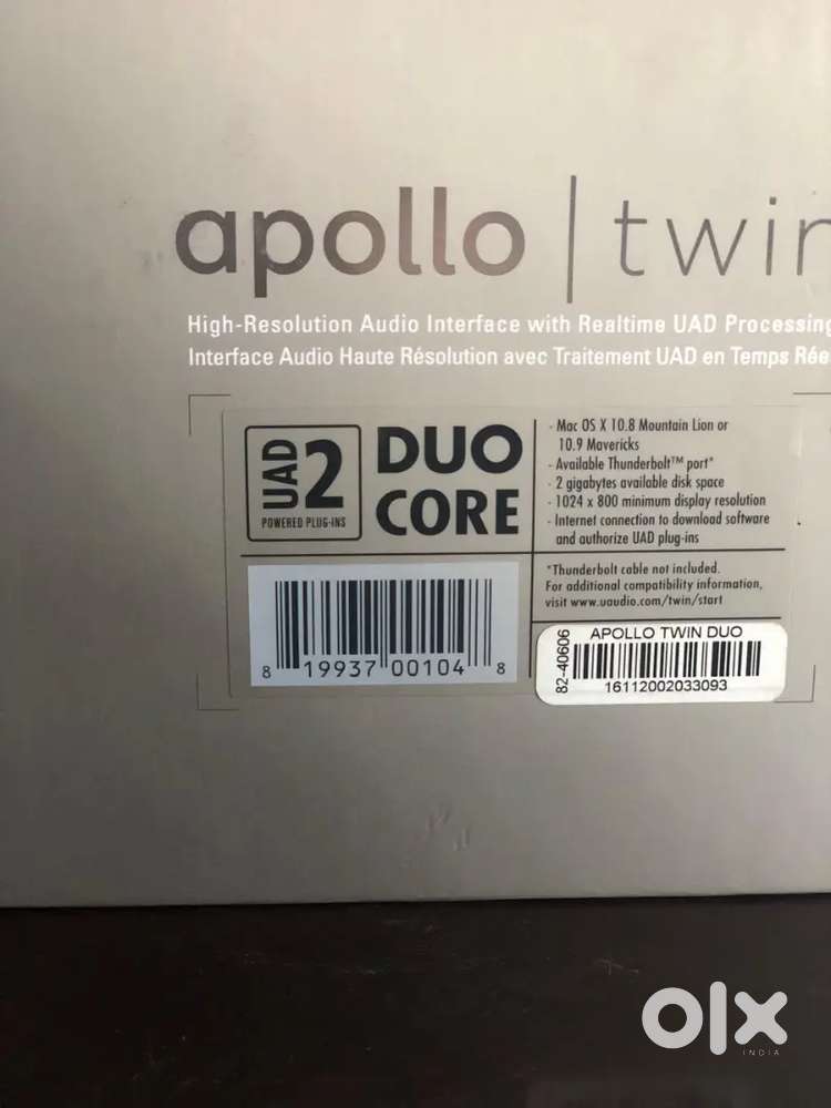 UAD Apollo Twin Duo – High-End Audio Interface (Excellent Condition)