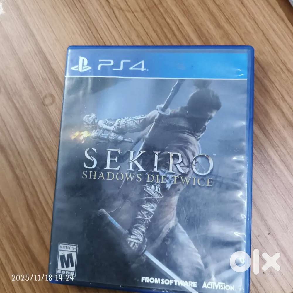 Sekiro Shadows Die Twice (PS4) disc