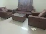 3 Months old Sofa Set (3+1+1) with tea table