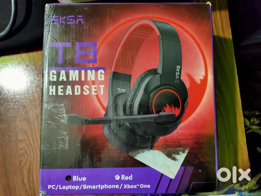 Gaming headphone EKSA ET8 blue