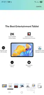 Honor pad 8 tablet 6gb and 128gb, brand new 12 inch seal pack new
