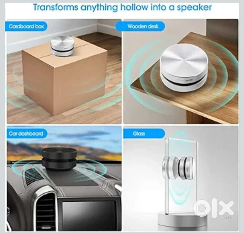Turn anything into speaker