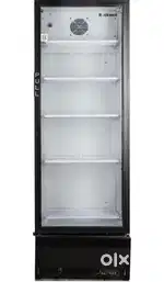 ROCKWELL RVC390B, visi cooler, single glass door, 358 litres.