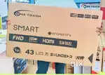 LATEST LED 43 SMART ANDROID 1GBRAM 8GB ROM WI-FI YOUTUBE MOBILE CONECT