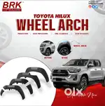 Toyota Hilux fender flares abs plastic