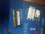 Laptop RAM ,M SATA SSD, Bluetooth ADAPTOR