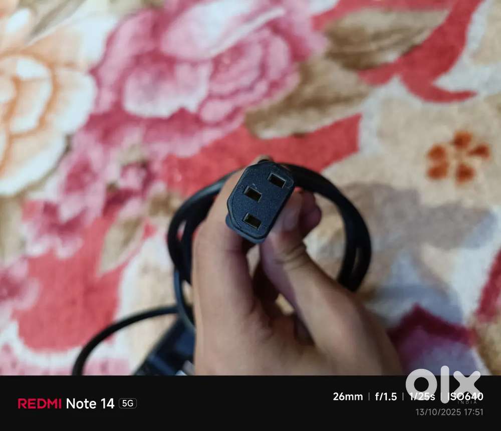 Three pin power cord 4 piece Just 300