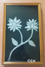 Framed piece of Foil art