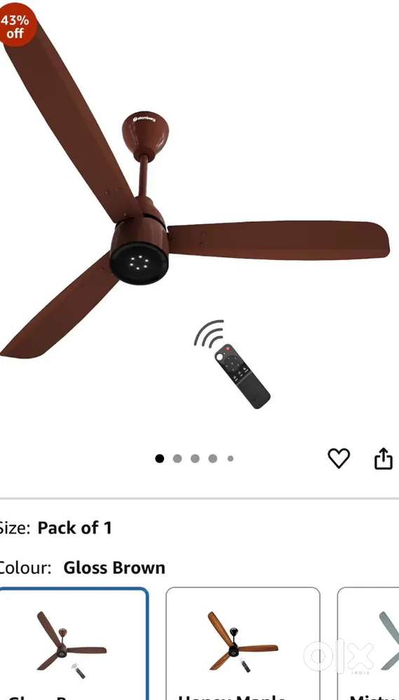 atomberg Renesa BLDC Ceiling Fan with Remote Control