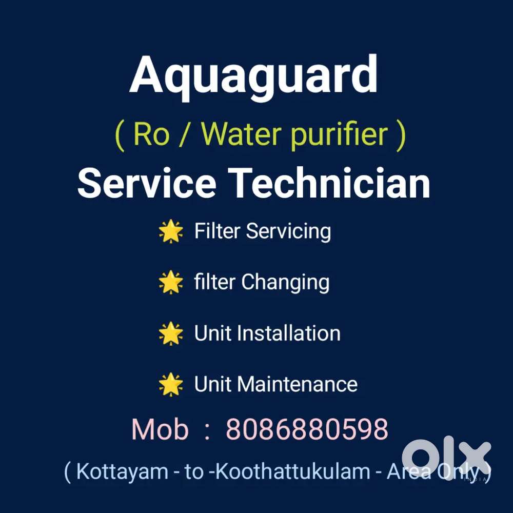 Water purifier service