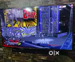 PS4 gaming console with 55 Inches 4k + QLED TV with soundbar SUPER TV
