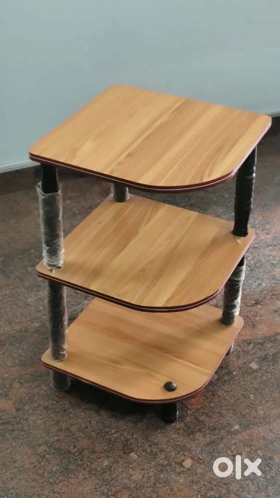 3 self wooden stand new condition