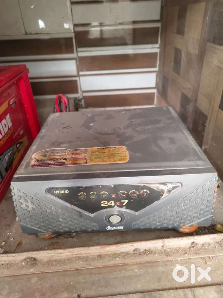 Microtek hybrid Inverter & Exide Battery