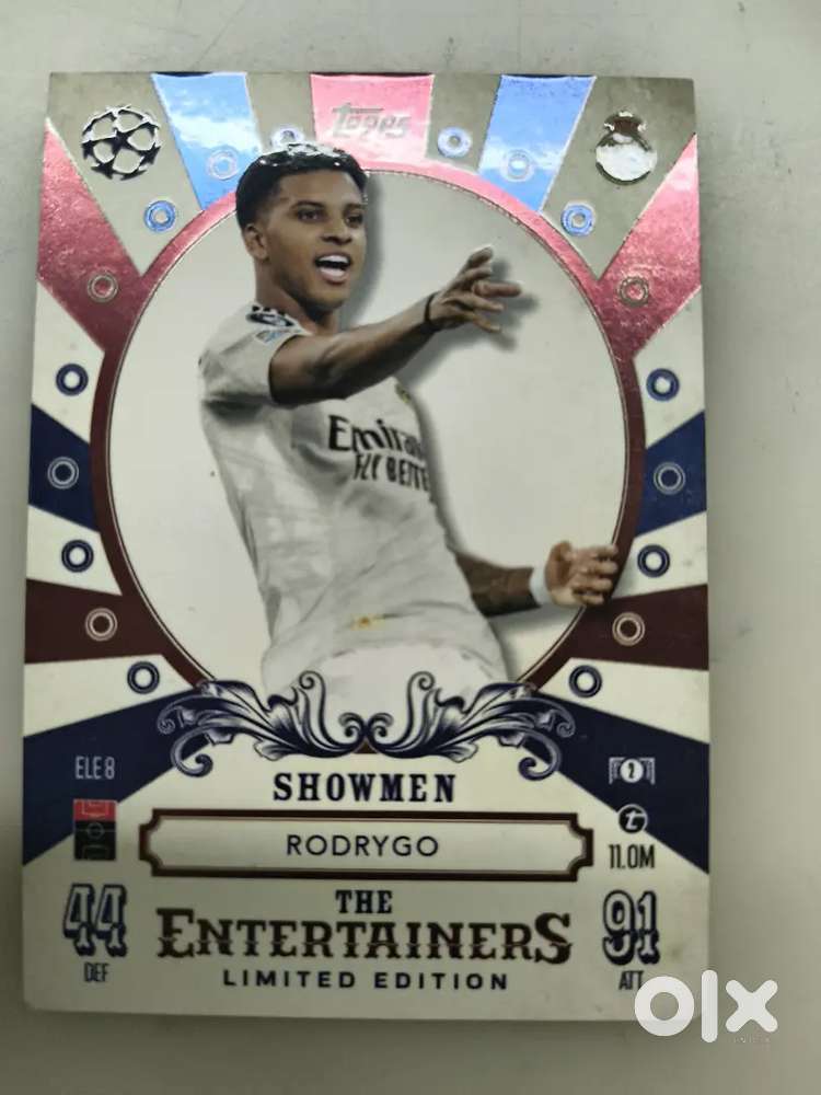 Rodrygo SHOWMEN 24/25 Topps Match Attax