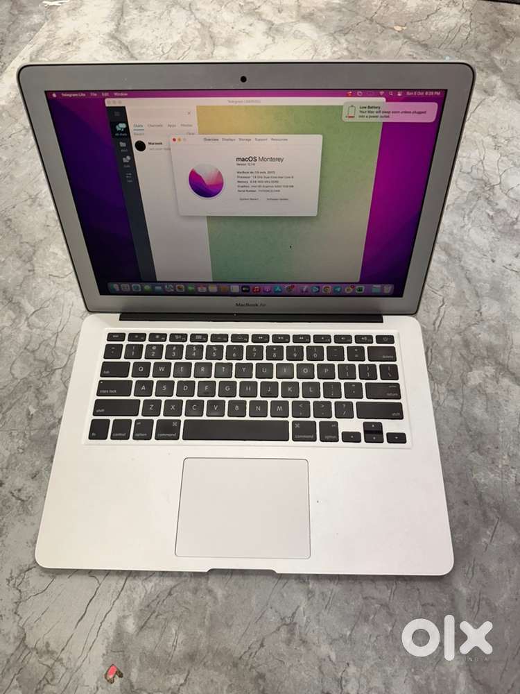 Macbook air 2017 8gb 256