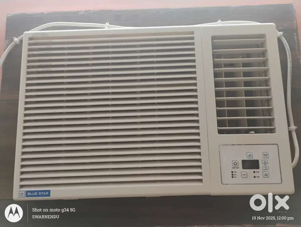 Blue star window ac with stabilizer