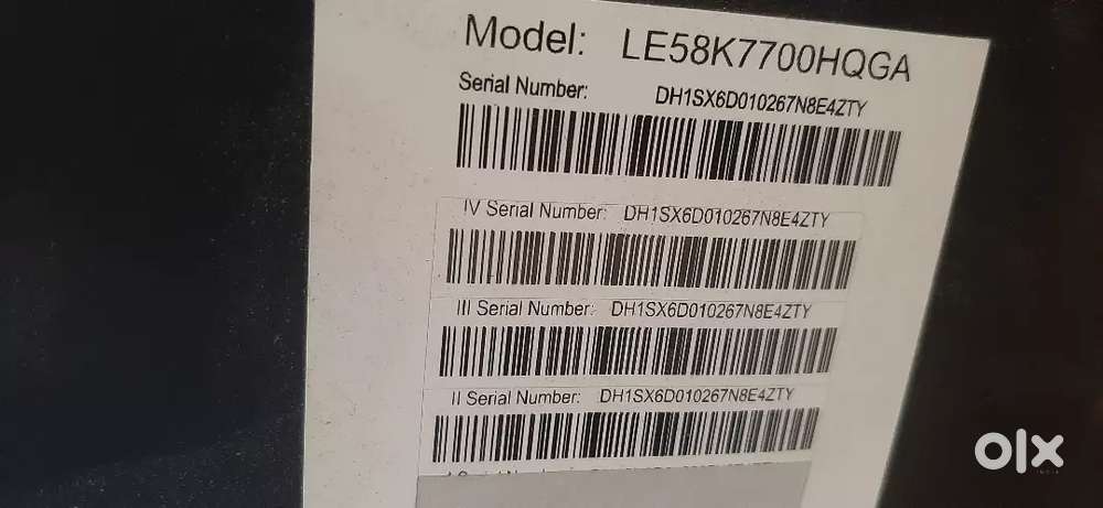 Haier TV 58 INCHES (4 years old)