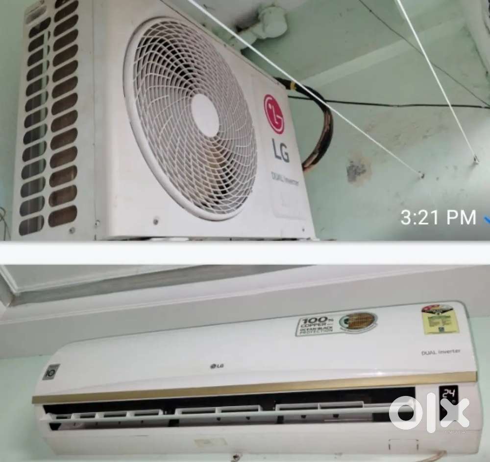 LG 1.5 ton AC for sale with dual iinverter