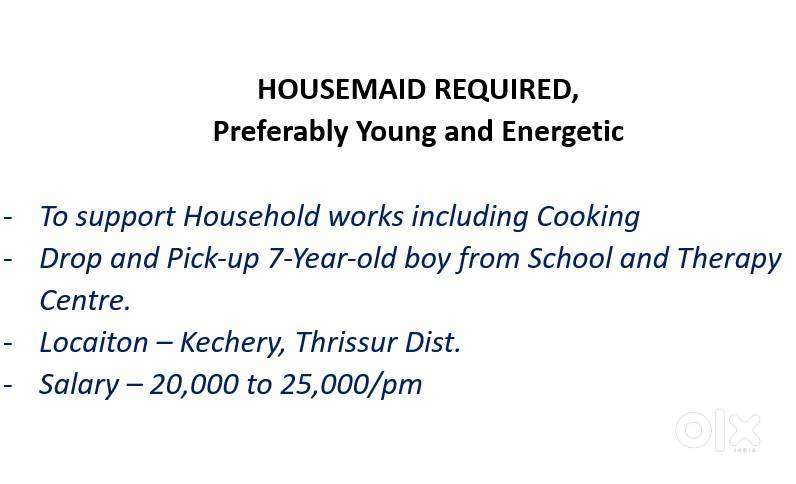 Housemaid Wanted