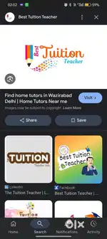 I am teacher I am searching students for teach wajirabad delhi