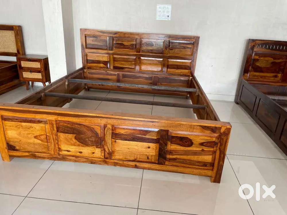 Today super sale buy new double bed with box 7499 EMI Available