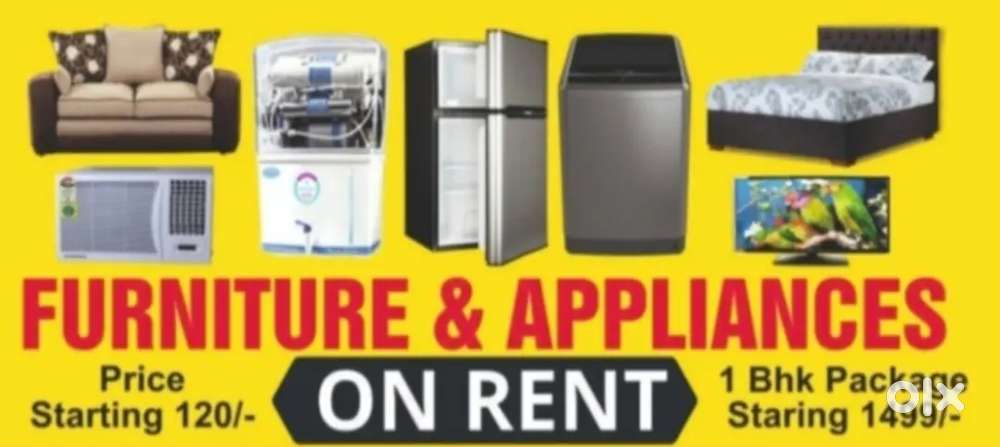 Furniture appliances on RENT