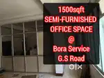 1500sqft Semi Furnished Office Space in Bora Service G.S Road Guwahati