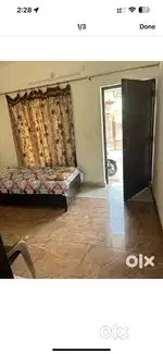 Independent 2bhk or 1 bhk flat furnished at 3 km far from IT park.