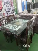 4 chairs Dinning table available at Furniture store