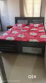 6*5 Bed with Cot + 6*2 Bed with Cot + 3 Rack Wardrobe+ 2 Chairs