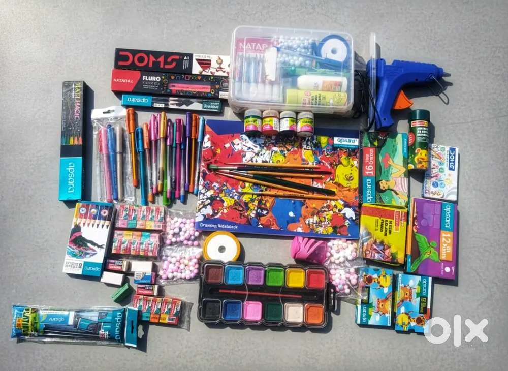 Brand New Art & Craft Mega Kit + CBSE Solved Papers + Computer Book