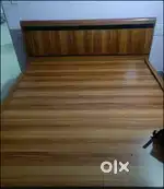 King size hydraulic cum box storage bed for sale