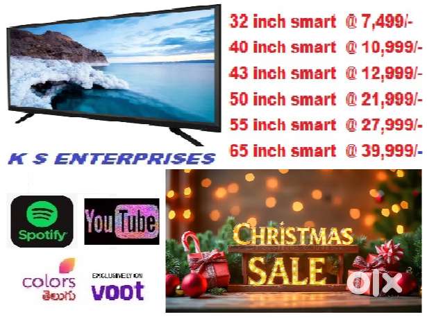 50 INCH GOOGLE TV, 4K UHD, VOICE COMMAND @ 21,999/- ONLY