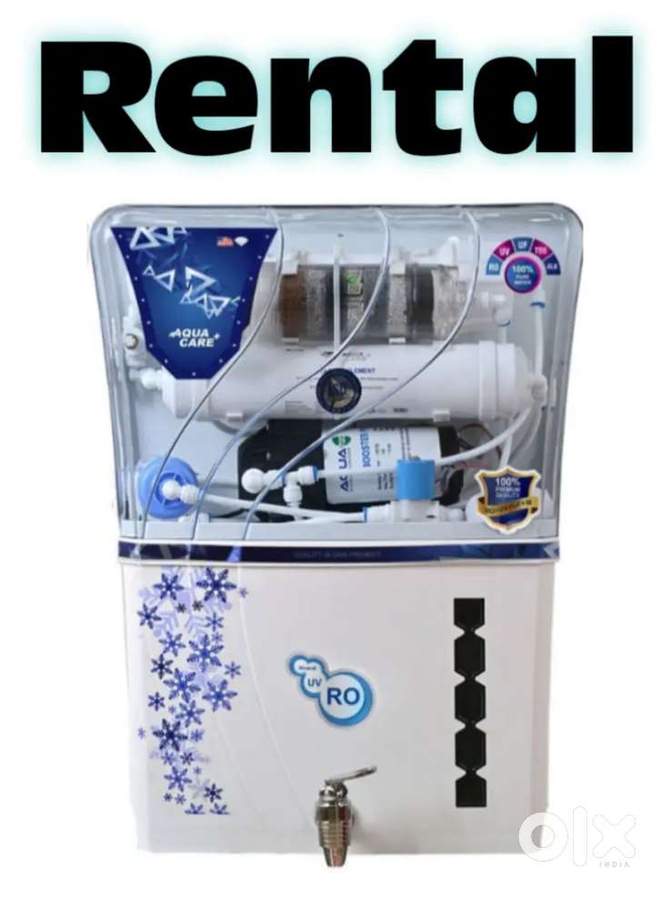 Water purifier available on rent