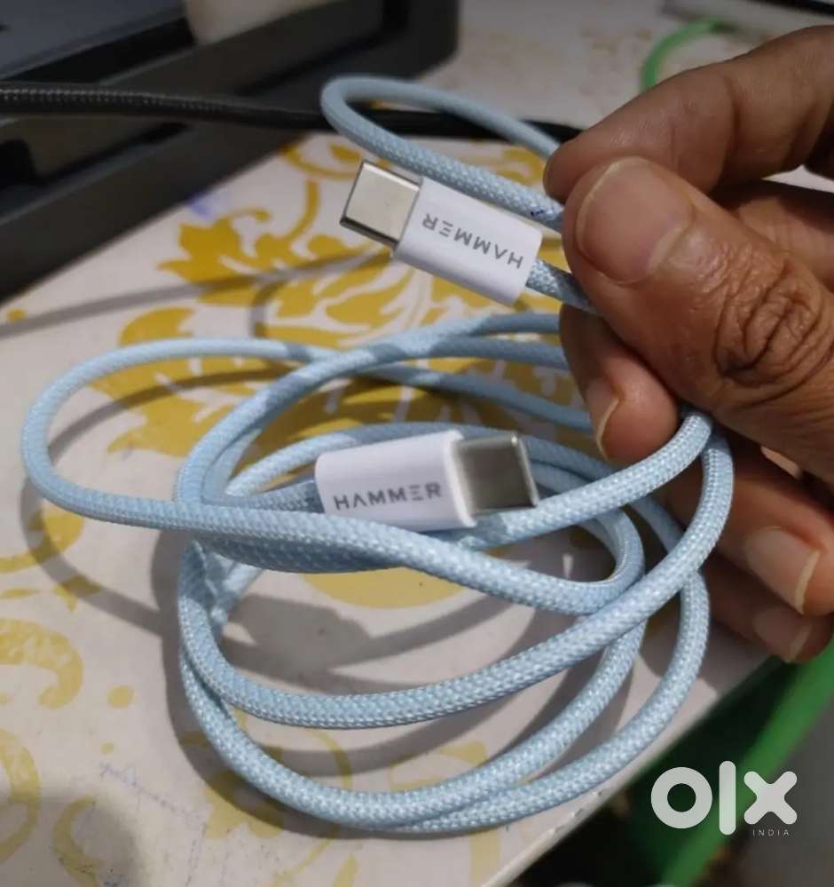 HAMEER 65W TYPE C TO TYPE C CABLE NOT USED