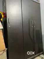 2 no's of  three door wardrobes and one double bed