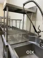 Used commercial restaurant kitchen equipments ss table sink