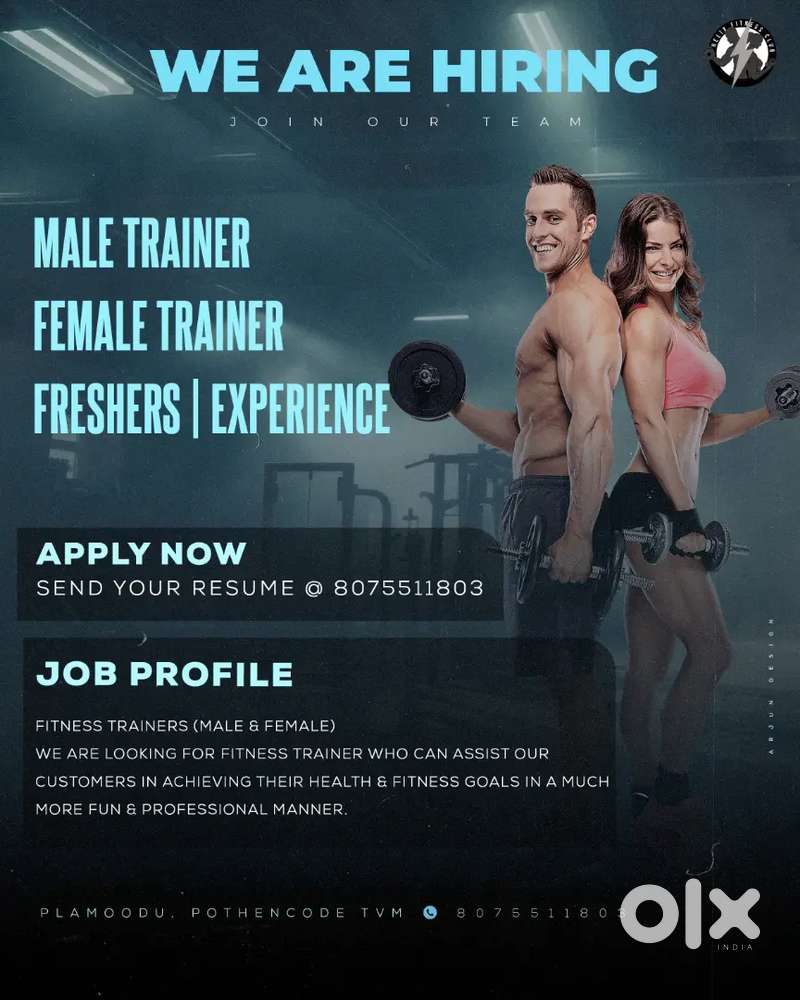 Hiring Fitness Trainer