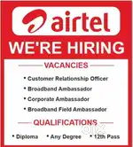 HIRING at AIRTEL STORE, POLLACHI