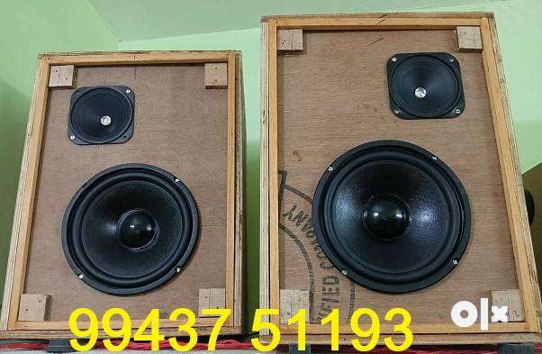 Speaker box Woofer 8 inch 80 watt + 80 watt Rms 8 ohms