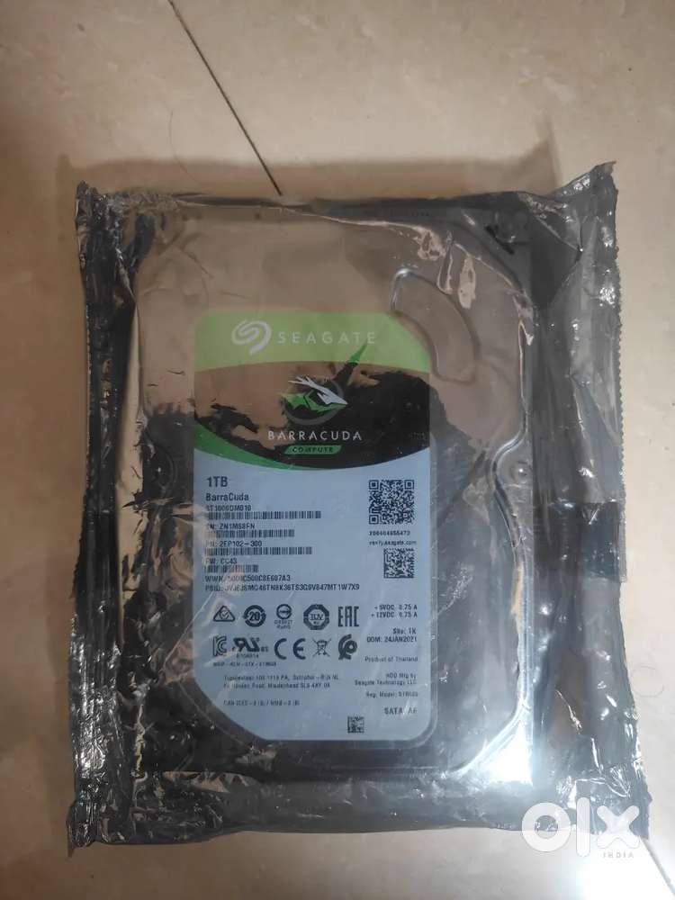 Seagate 1tb desktop Hard disk