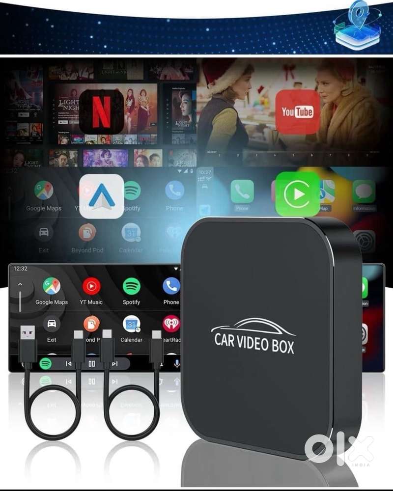 Wireless Apple carplay/Android/Youtube/ Netflix adaptor