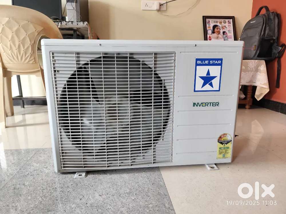 Ac 2 month old Air Conditioner Bluestar 1.5 ton with warranty