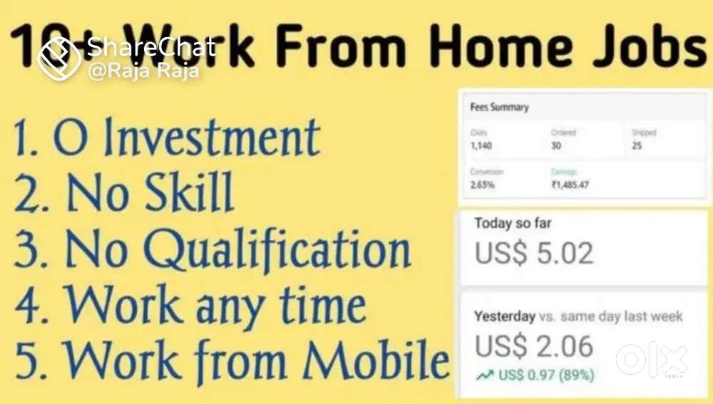WORK FROM HOME OPPORTUNITY